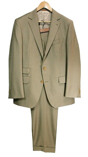 Khaki-colored jacket by Global Style