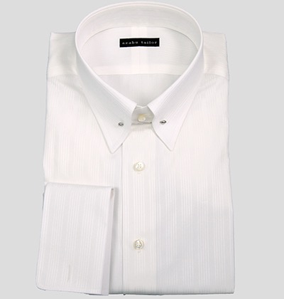 White shirt by Azabu Tailor