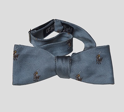 Gray bowtie by Ralph Lauren