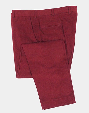 Red chinos by Brooks Brothers