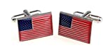 American flag cufflinks by MFYS