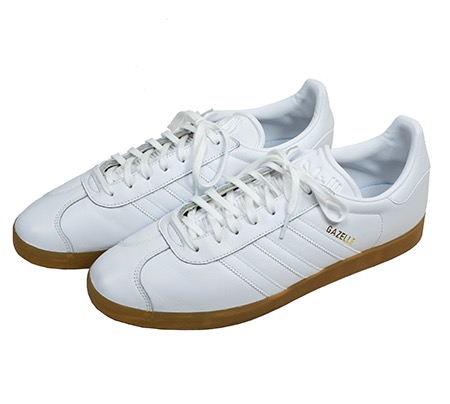 White “Gazelle" shoes by Adidas